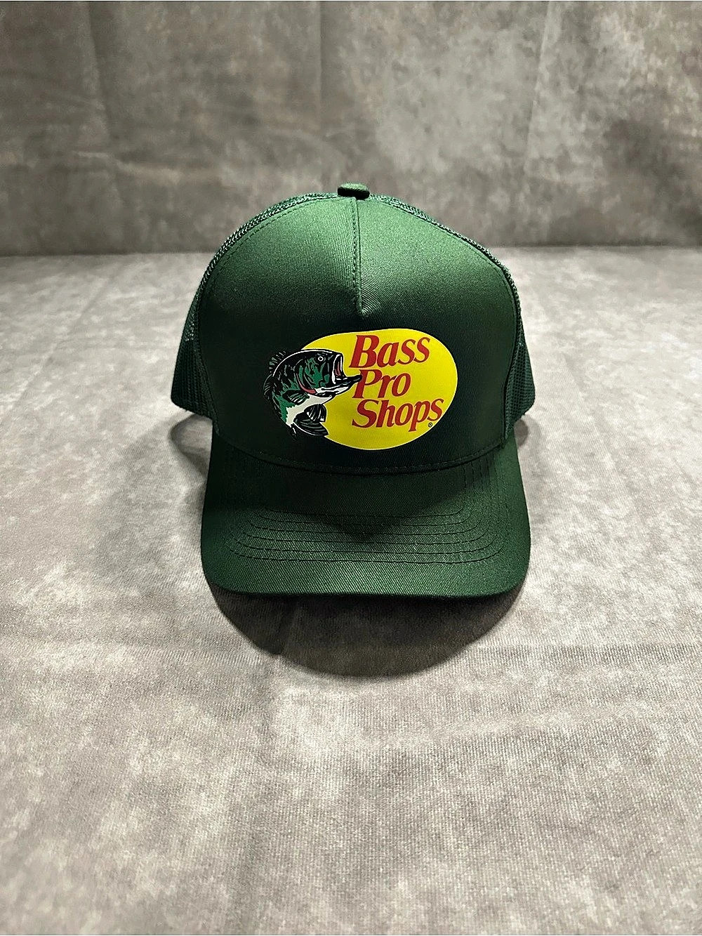 Bass Pro Shops Mesh Trucker Cap Green